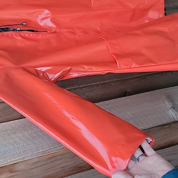 MYCRA PAC A-line slicker  hooded rain jacket coat Large - Picture 4 of 13